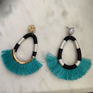 Never worn tassel earrings